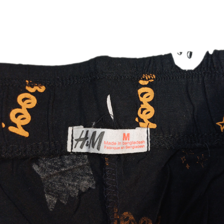 شلوارک زنانه و دخترانه برند H&M جنس نخ پنبه